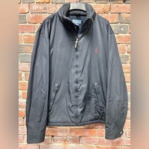 Polo by Ralph Lauren Lined Windbreaker with Hide Away Hood XL